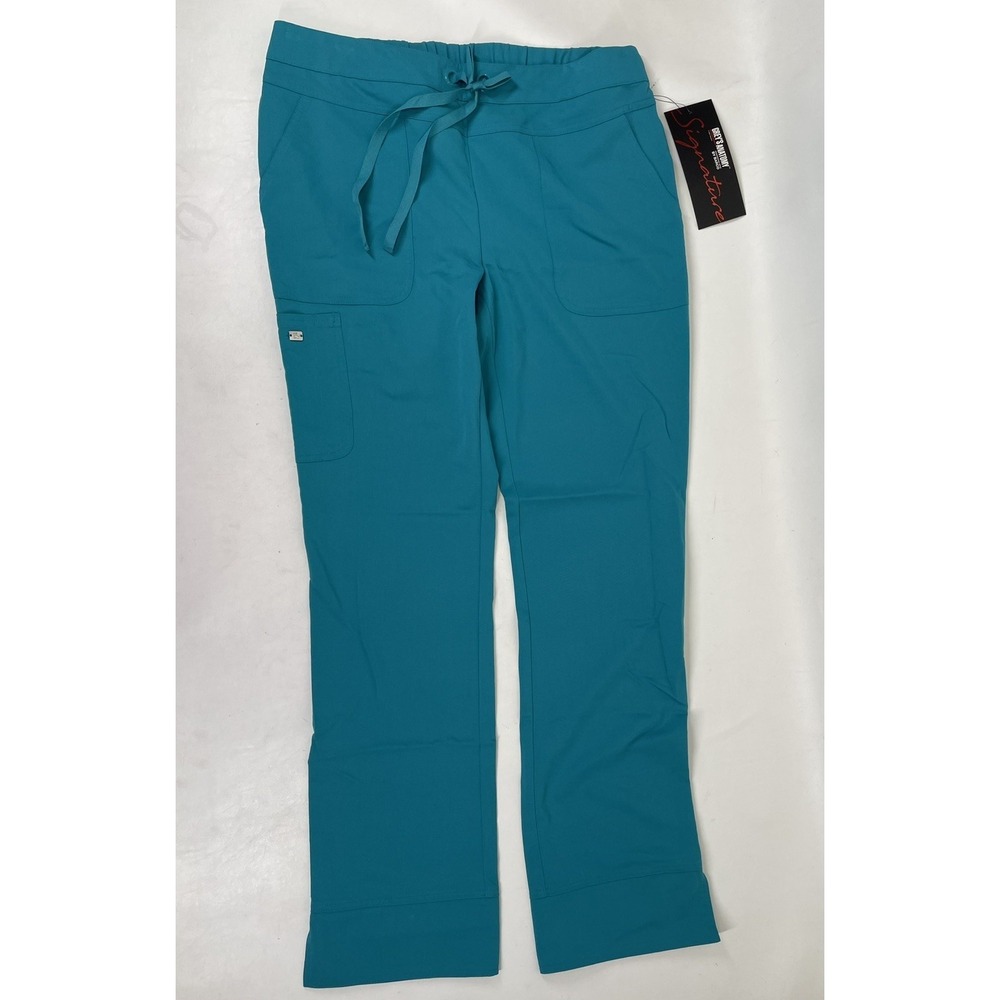 Greys Anatomy Barco 3PKT Cargo Low Rise Straight Leg Scrub Pants Womens TS NWT